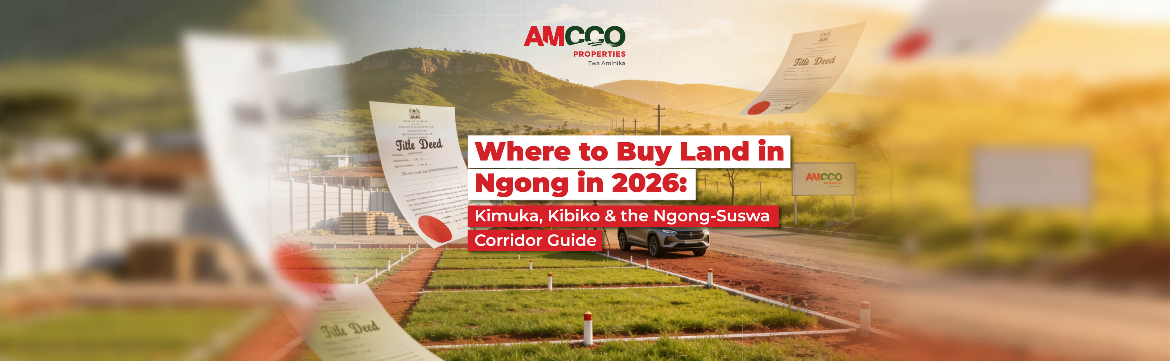 Where to Buy Land in Ngong in 2026: Kimuka, Kibiko & the Ngong-Suswa Corridor Guide